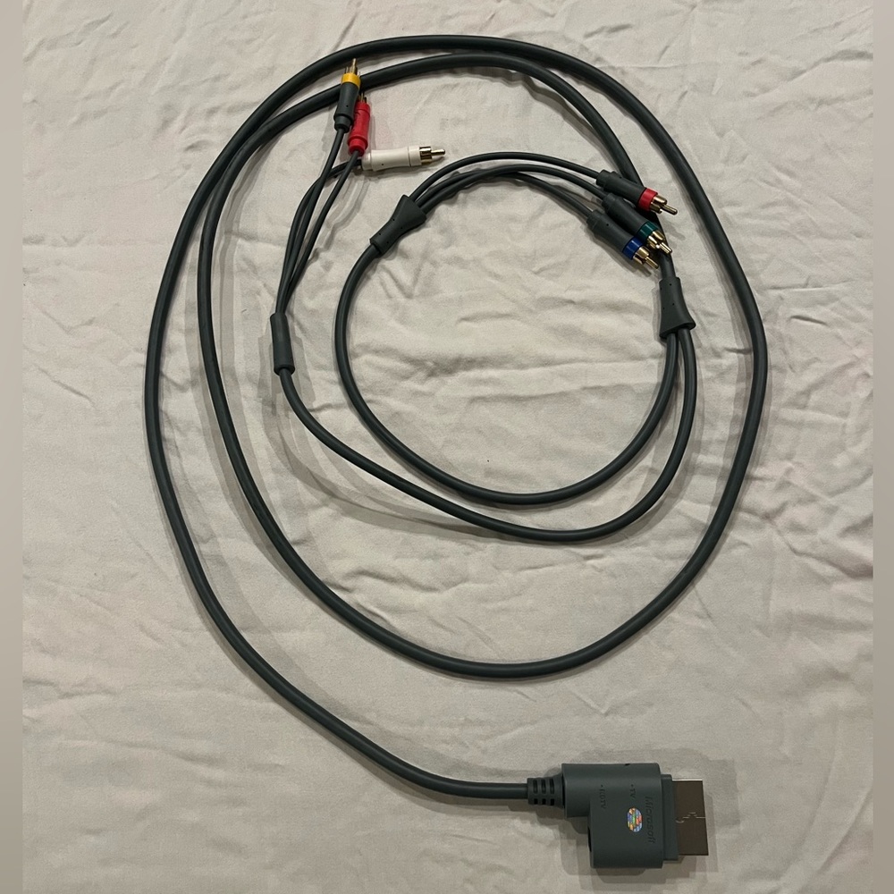 Xbox 360 color coded component connectors